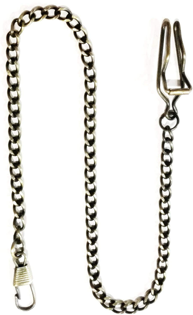 [Australia] - Desperado Antique Bronze Pocket Watch Chain 