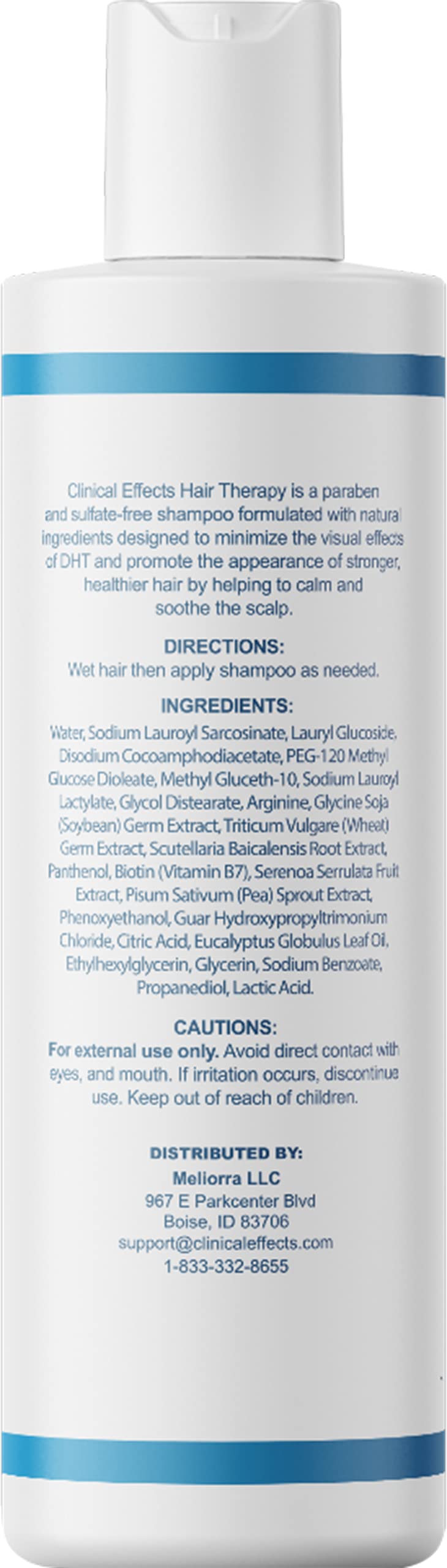 [Australia] - Hair Therapy Hair Loss Shampoo With Biotin By Clinical Effects - Hair Growth Shampoo With DHT Blocking Ingredients | For Men and Women | Science Backed Ingredients | 30-Day Supply 8 Fl Oz (Pack of 1) 