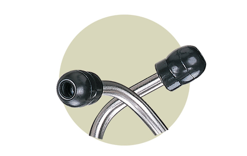 [Australia] - ADC Adscope 647 Sprague-1 Lightweight Single-Tube Stethoscope with 5 Interchangeable Chestpiece Options, Black 