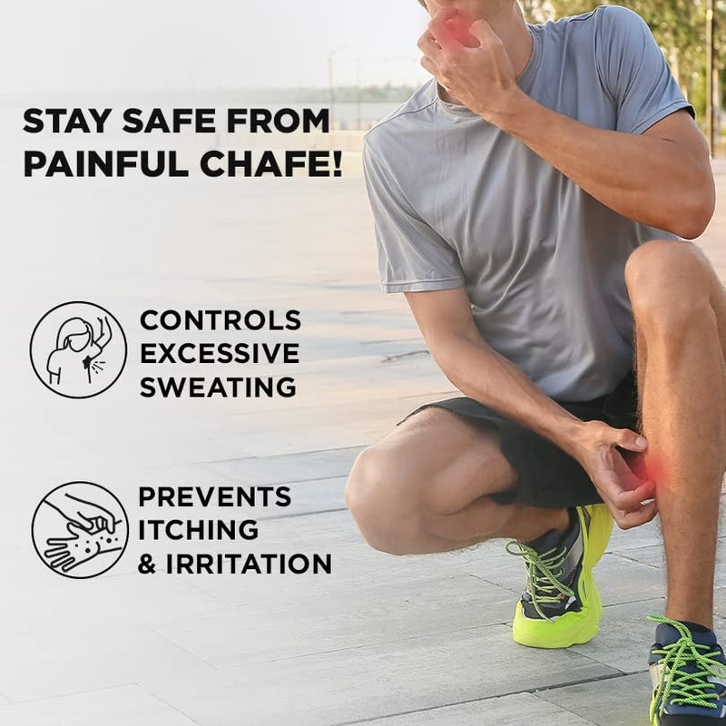 [Australia] - Pee Safe Anti Chafing Stick | Chub rub | 100% Natural | Winter Rash | Anti Blister | Anti Sweat | Anti Rashes | Cruelty Free | Itching | Chafing Relief | Irritation | Paraben & Silicone Free (75g) 