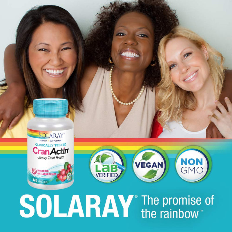 [Australia] - Solaray CranActin 400 mg | Urinary Tract Health (120 CT) 