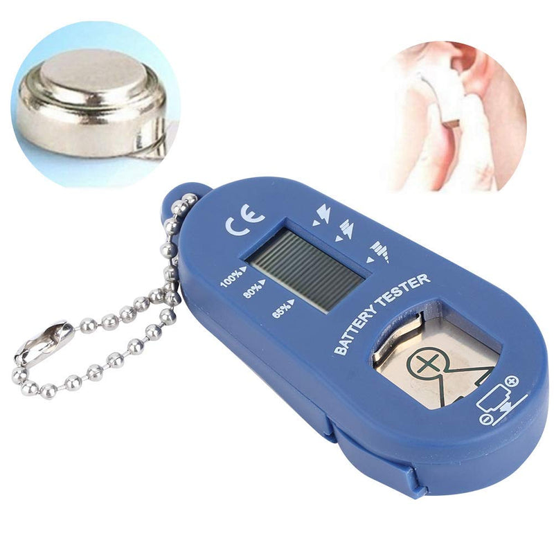 [Australia] - Durable Mini Hearing Aid Battery Tester, Lightweight Hearing Aid Battery Tester, Wear Resistant for Hearing Aid 