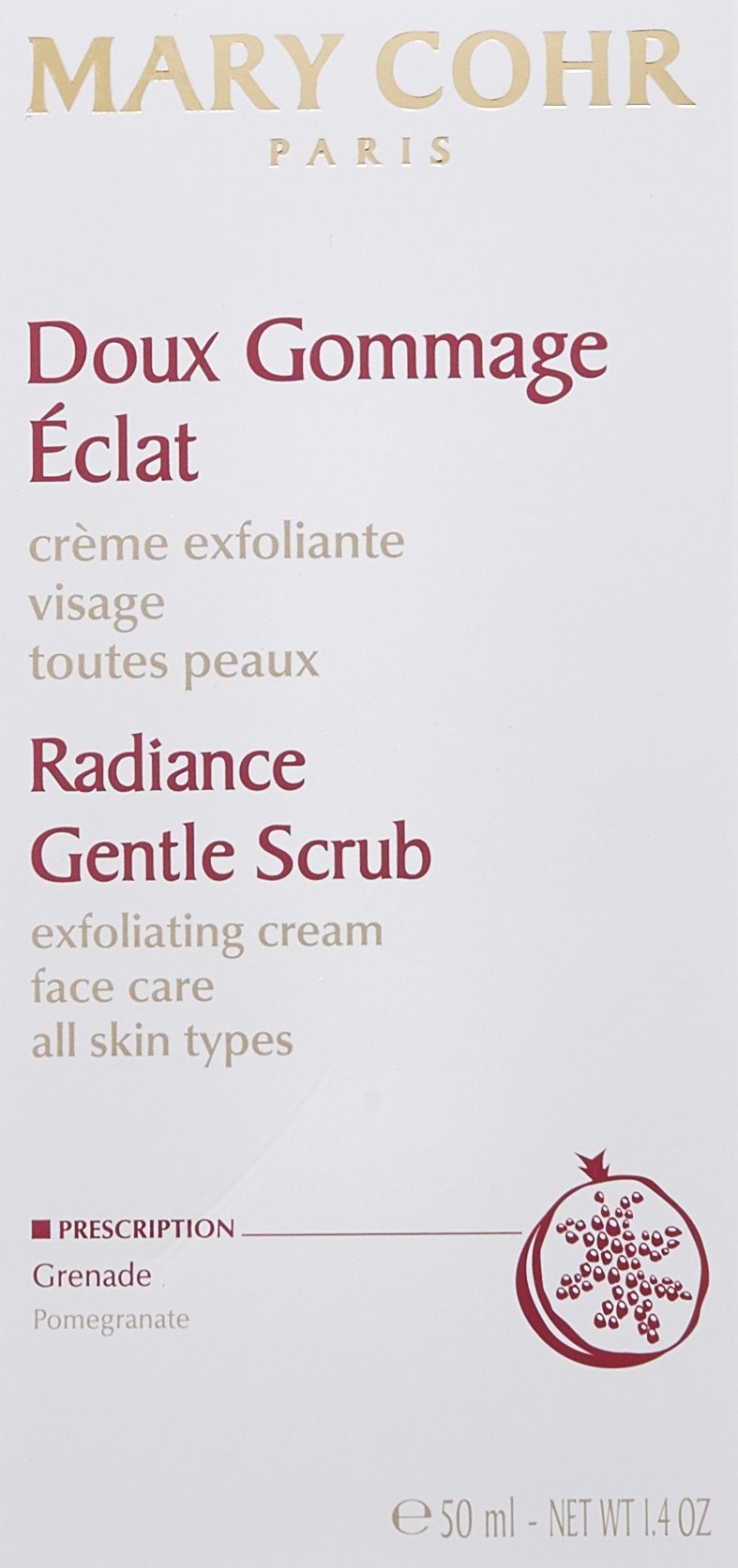 [Australia] - Mary Cohr Radiance Gentle Scrub 