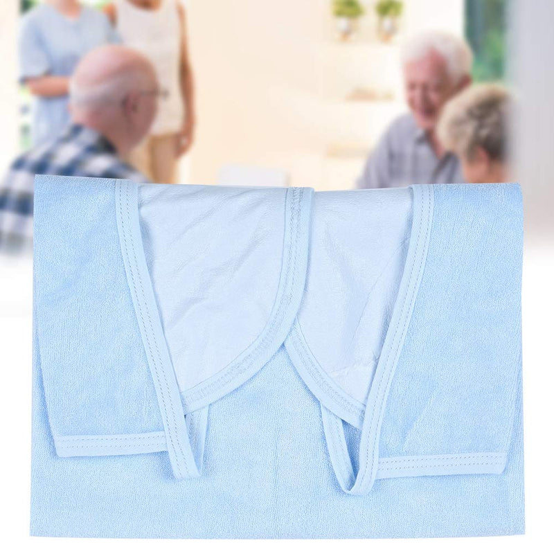 [Australia] - Professional Adult Bib, Elderly Waterproof Bib, Adult Mealtime Saliva Towel + Dining Apron Clothes Protector for Women & Men - Protect Clothes Tidy 50*70 1# 