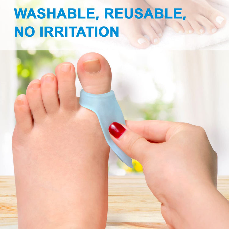 [Australia] - Promifun Gel Bunion Protector Shield, 12 Packs of Bunion Pads and Cushions, Bunion Guard for Big Toe, Relieve Foot Pain from Friction, Rubbing and Pressure 