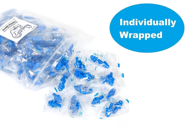 [Australia] - 50 Pairs Soft Silicone Reusable Washable Ear Plugs NRR 28dB for Sleeping Swimming Noise Hearing Protection Earplugs Music Concerts Construction Shooting Hunting Motor Sports 100 