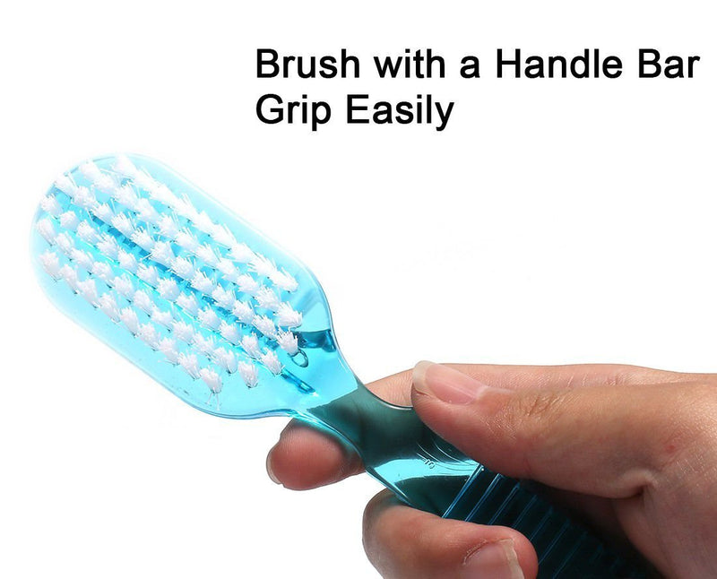 [Australia] - fingernail Scrub Brush Toe Cleaning Brush Handle Grip Nail Brush Home Laundry Cleaning Clothes Shoes Foot Scrubber 