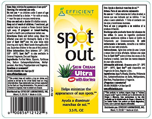 [Australia] - Spot Out Ultra 3.5oz - Sunspot Skin Treatment Lotion 3.52 Fl Oz (Pack of 1) 