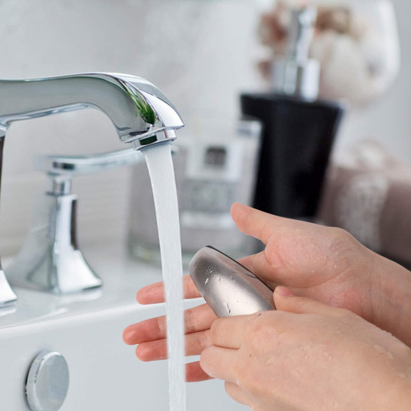 [Australia] - Yebeauty Nail Brush Fingernail Cleaner, 2 PCS Hand Scrub Cleaning Brush Stainless Steel Hand Finger Toes Scrubbing Brush, Pedicure Nail Scrubber 
