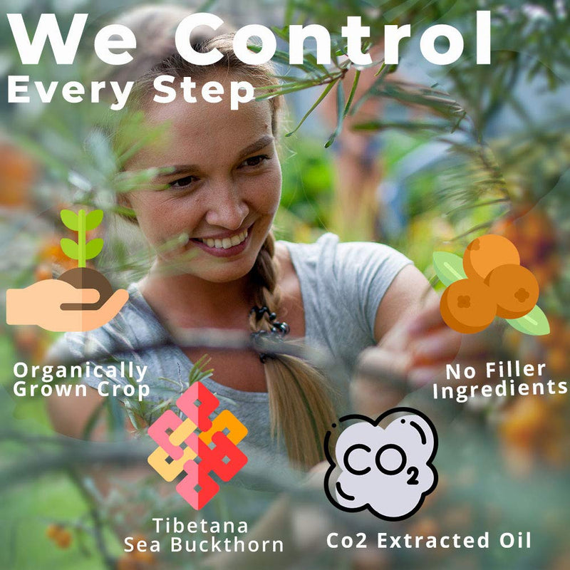 [Australia] - Sea Buckthorn Oil Blend, Omega-7 Complete, 60-Softgels (500mg Each) 