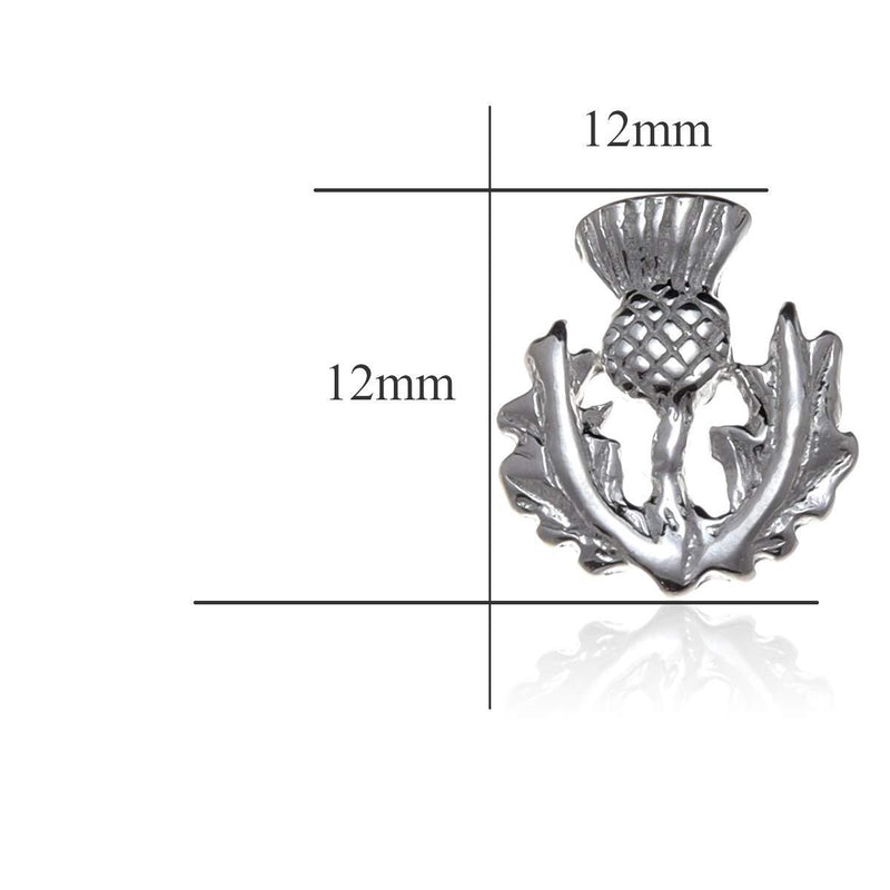 [Australia] - Sterling Silver Thistle Earrings 