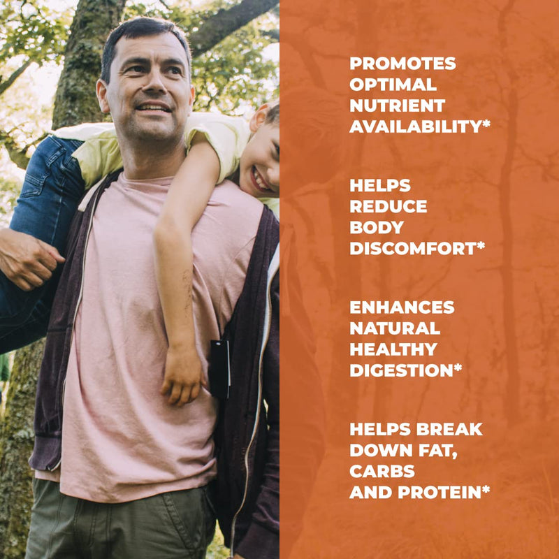 [Australia] - Digestive Enzymes with Probiotics. Advanced Multi Enzyme Supplement for Better Digestion & Nutrient Absorption. Helps Promote Regularity, Alleviate Occasional Digestive Discomfort & Boost Metabolism 