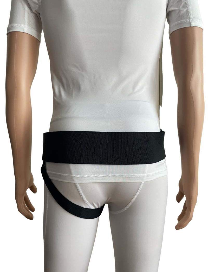 [Australia] - Hernia Gear Left Side Inguinal Hernia Groin Belt Black (M 32-36) M 32-36 
