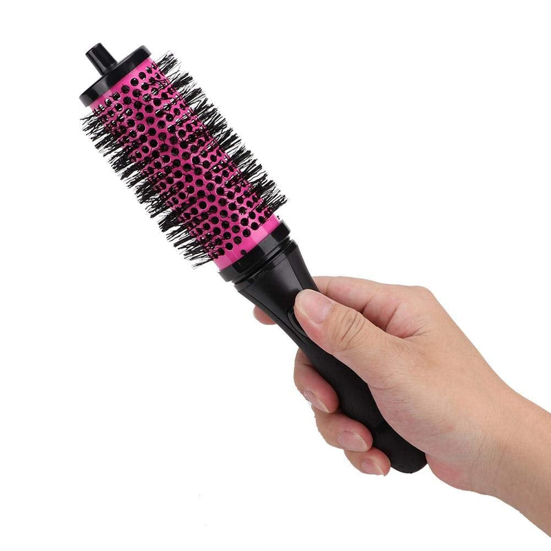 [Australia] - Round Hair Brush Curly Hair Comb Ionic Ceramic Hairdressing Roller for Curling Hair Detachable Comb Hairdressing Comb 