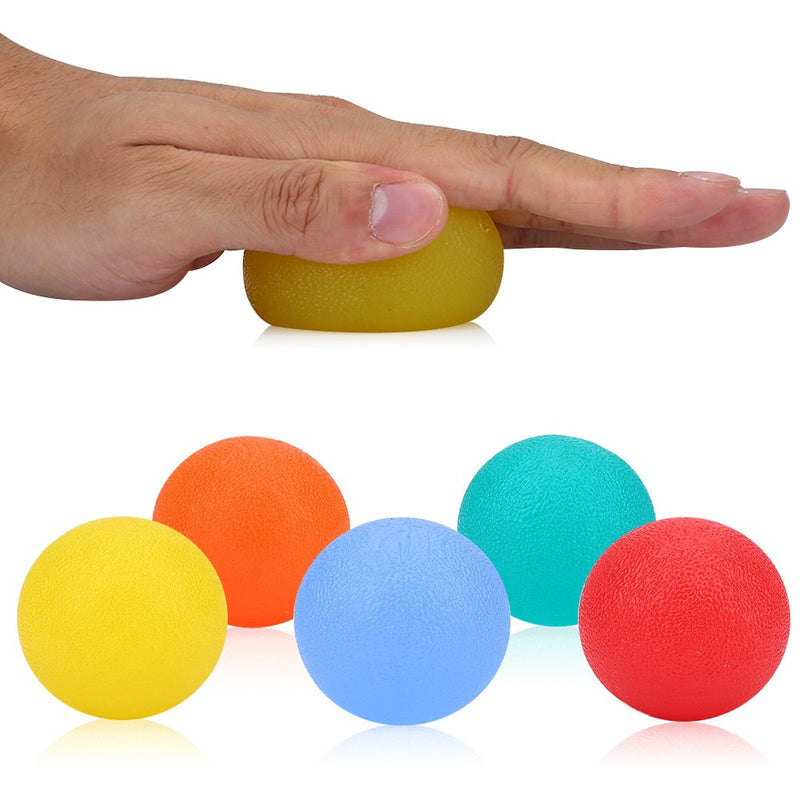 [Australia] - Hand Exercise Balls, Silicone Hand Therapy Grip Balls Hand Strength Power Ball for Hand Finger Strength Stress Relief Green 