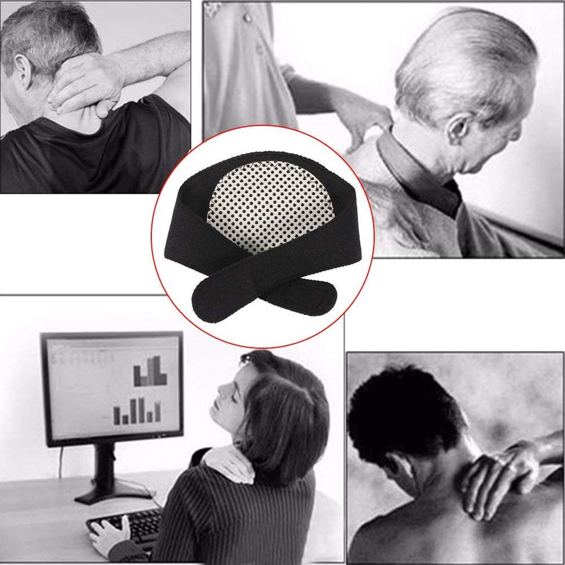 [Australia] - LHKJ Neck Support Wrap Chronic Neck Stiffness Brace Health Magnet Physical Therapy for Physical Therapy, Arthritis, Headaches 