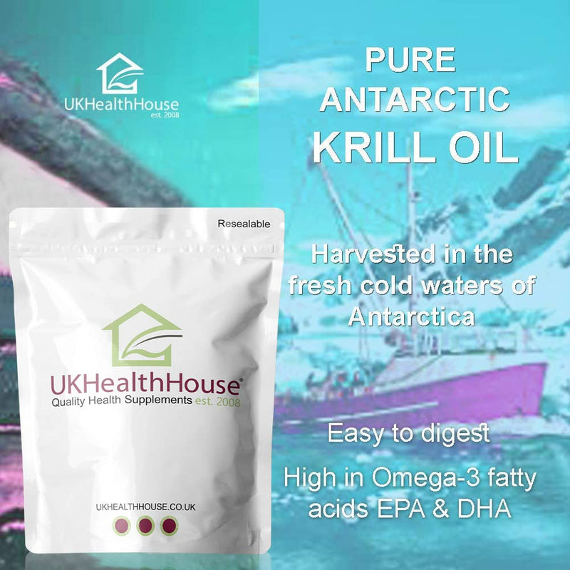 [Australia] - Superba Pure Red Krill Oil Capsules 500mg x 120 - Extra High Strength - Omega 3 Soft Gel Easy Swallow - Sustainably Eco Harvested from Antarctic Krill 
