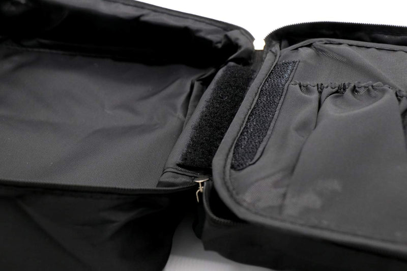 [Australia] - Cololabis Toiletry Bag for Women ＆ men，Multifunction Travel Cosmetic Bag，Portable Makeup Pouch Waterproof Travel Hanging Organizer Bag （Black） 