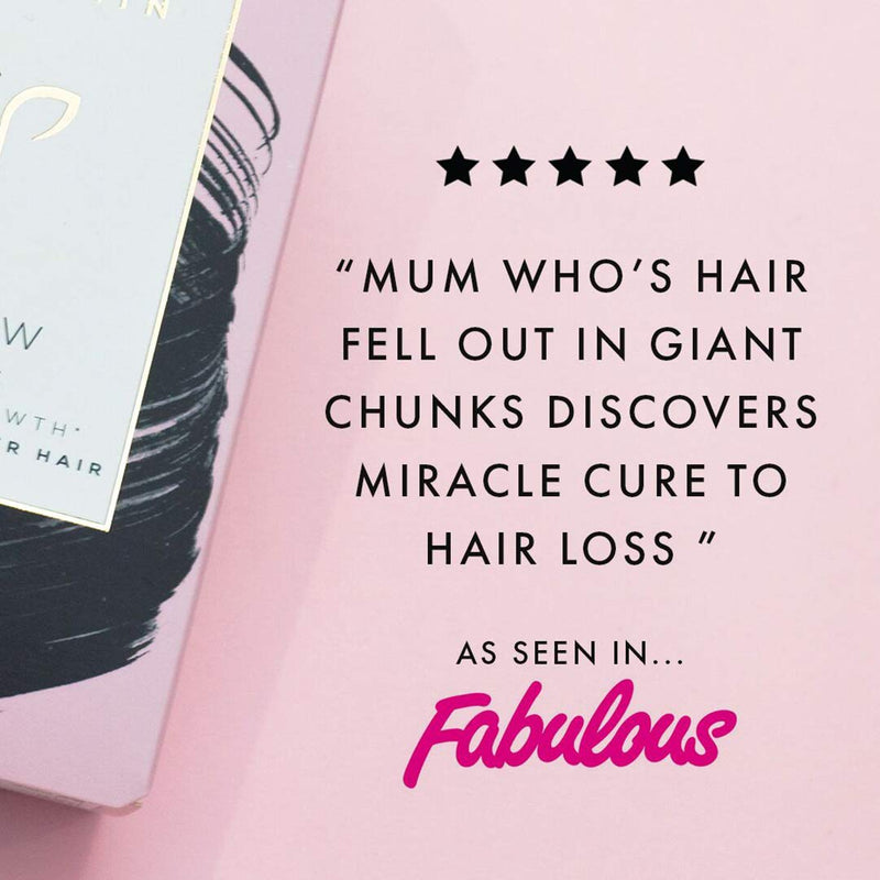 [Australia] - Grow by Hair Gain 1 Month supply 60 Capsules Fuller Thicker Hair in one month 