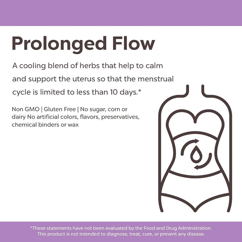 [Australia] - Silkie Prolonged Flow Supplement - Hormonal Balance Support, Decreases & Regulates Menstrual Cycle, Hot Flashes & Night Sweats Relief, 300 Count 