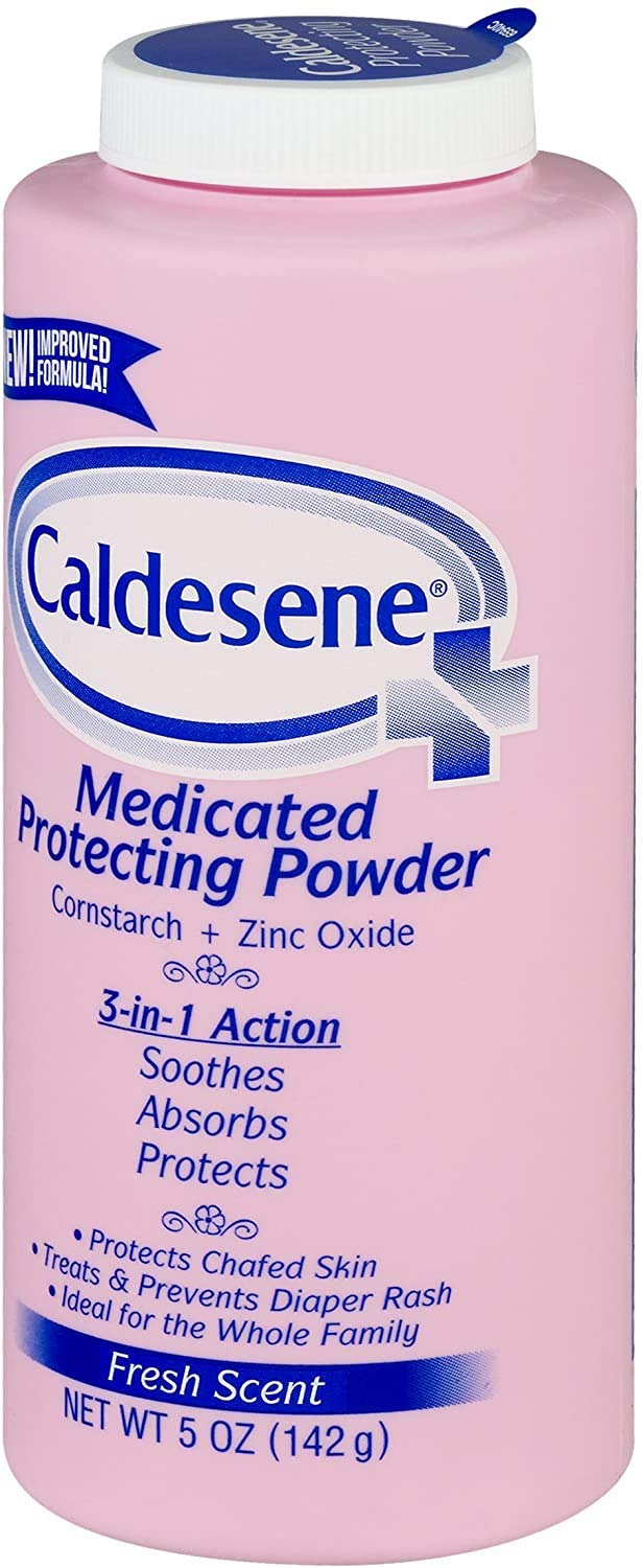[Australia] - Caldesene Medicated Protecting Powder with Zinc Oxide & Cornstarch-Talc Free, 5 oz | Pack of 3 