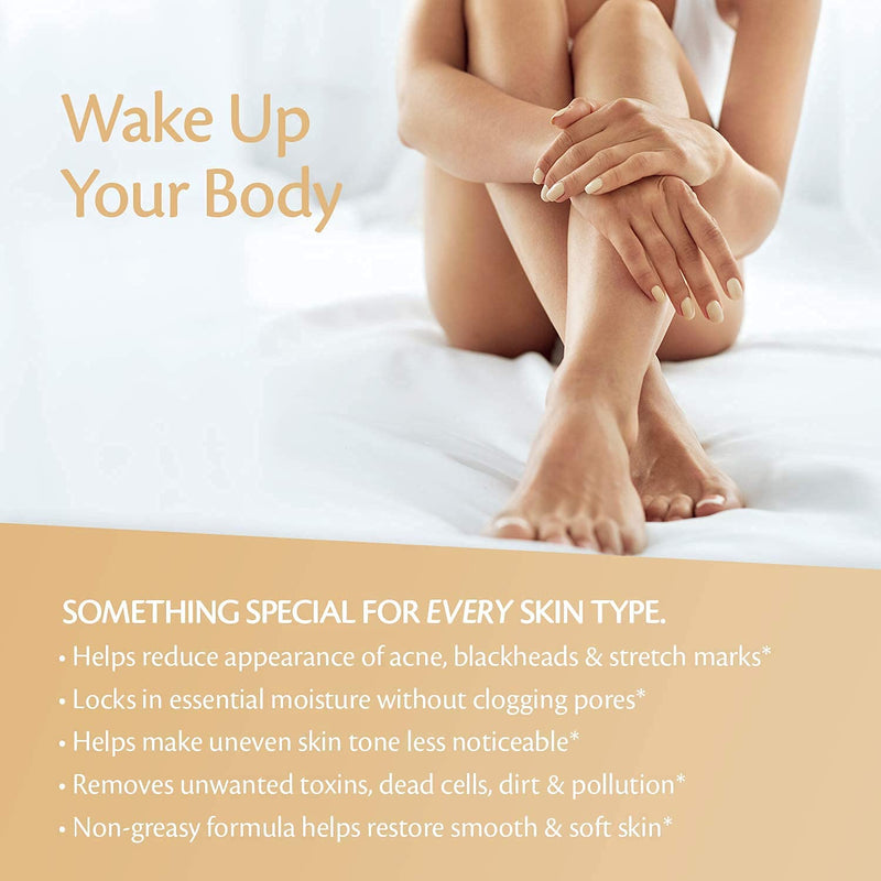[Australia] - M3 Naturals Arabica Coffee Body Scrub with Collagen & Stem Cell - Exfoliating Body Scrubber & Face Cleanser - Fight Skin Care Appearance - Cellulite, Fine Line, Stretch Mark & Spider Veins! 12 oz Arabica Coffee (1 Pack) 