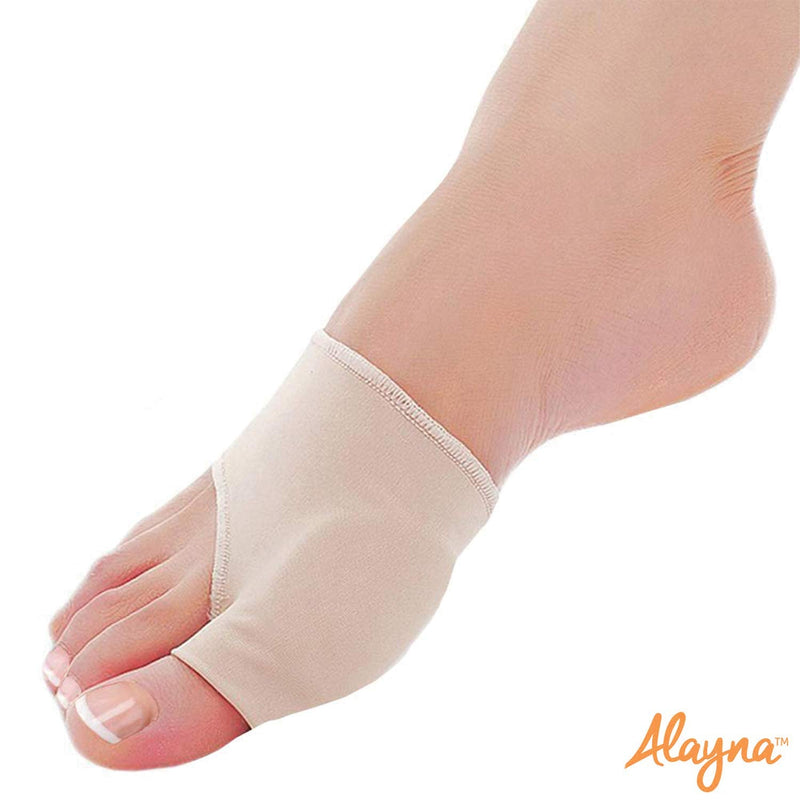 [Australia] - Bunion Corrector with Non-Slip Grip Insert and Gel Cushion Pad Splint Orthopedic Bunion Protector and Pain Relief Men/Women - Hallux Valgus Realignment Stops Bunion Pain (Small - 2 PCS) 