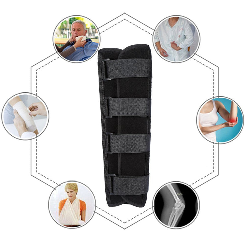 [Australia] - Elbow Support Brace for Right and Left, Arm Joint Support for Men and Women, Adjustable Elbow Splint for Pain Relief, Elbow Injury Recovery Protector (L) 