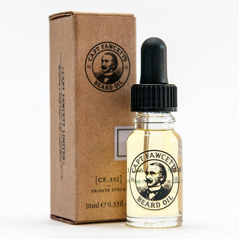 [Australia] - Captain Fawcett Beard Oil Private Stock 10ml - 10ML 