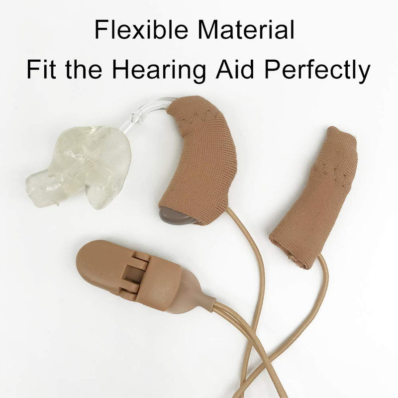 [Australia] - BTE Hearing Aids Clips Protector Cotton Covers Retaining Clips for 13# 