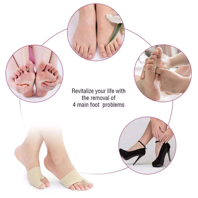 [Australia] - Bunion Corrector and Bunion Pain Relief Kit, Gel Bunion Pads & Sleeve, Toe Separators Spacers Straighteners for Men and Women- Hammer Toe,Hallux Valgus, Big Toe Joint in Toe 9 Pack 
