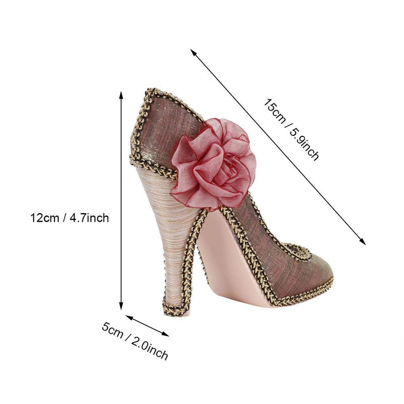 [Australia] - Oumij Jewelry Holder Earring Necklace Jewelry Organizer Display Tree Display Stand Home Decoration Bracelet Organizer Resin Crafts(High Heels) High heels 