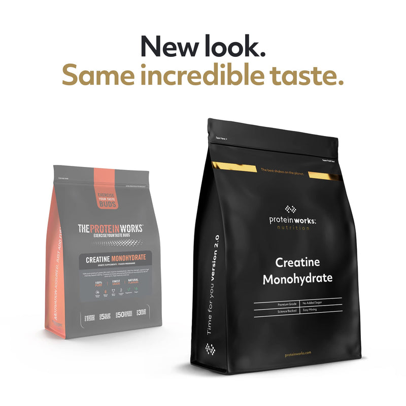 [Australia] - Protein Works - Creatine Monohydrate Powder | 100% Pure & Fine | Premium Grade Supplement For Lean Muscle Growth | Vegan | Unflavoured | 250 g 