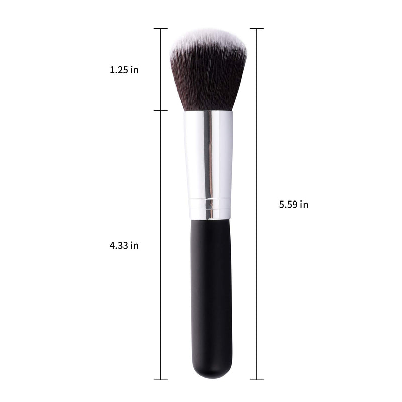 [Australia] - Rekayla Foundation Brush, Powder Brush, Professional for Blending Liquid, Cream and Flawless Powder Cosmetics Makeup Brushes Tool(one piece) 