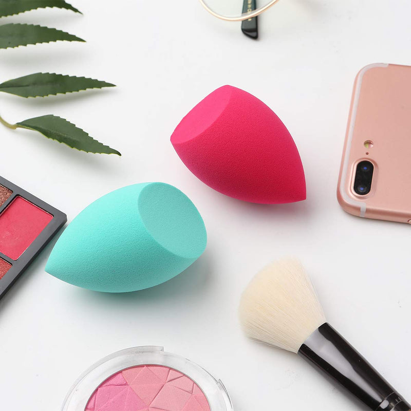 [Australia] - Makeup Sponge Puff Makeup Blending Sponge Makeup Blender Foundation Sponge Concealer Sponge Applicator Sponges (2 Count) 2 Count (Pack of 1) 