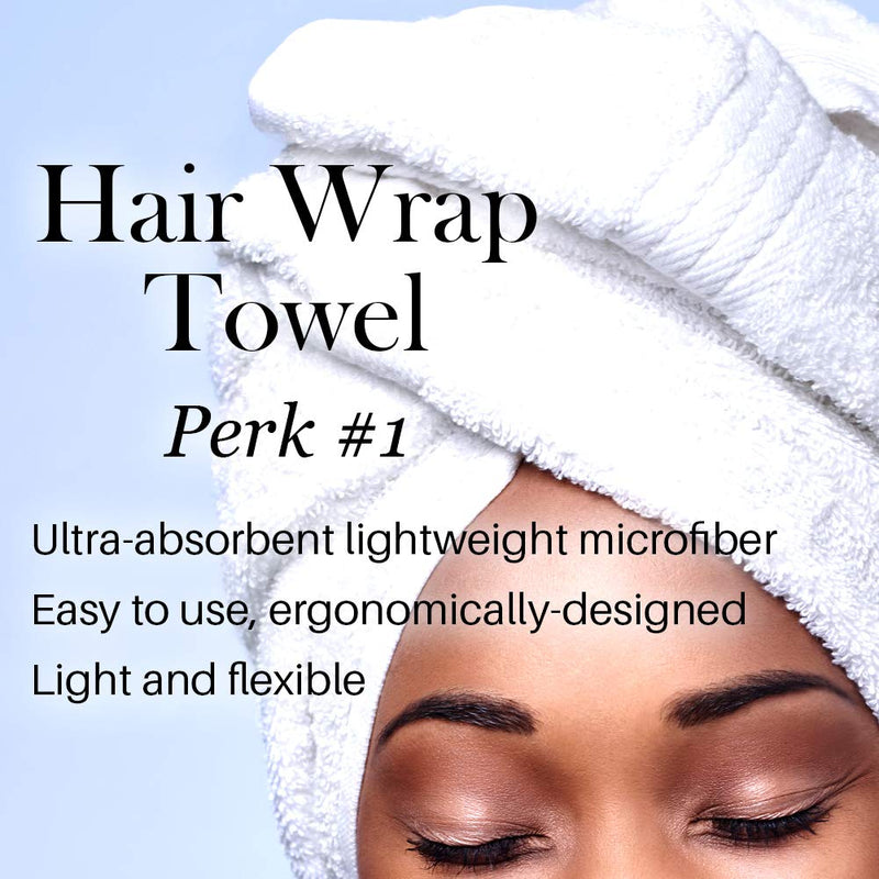 [Australia] - L'ange HAIR WRAP Towel Fast-Drying - Pink Microfiber Hair Wrap Towels for Women, No Frizz Hair Towel for Curly, Long, Thin, Short Hair, Absorbent Towel for Sleeping, Showering, MSRP $20 (Baby Pink) Baby Pink 