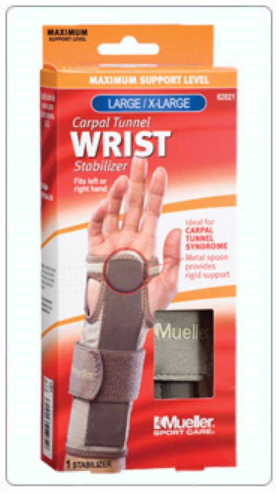 [Australia] - MUELLER Carpal Tunnel Wrist Stabilizer Large/X-Large Large/X-Large (Pack of 1) 