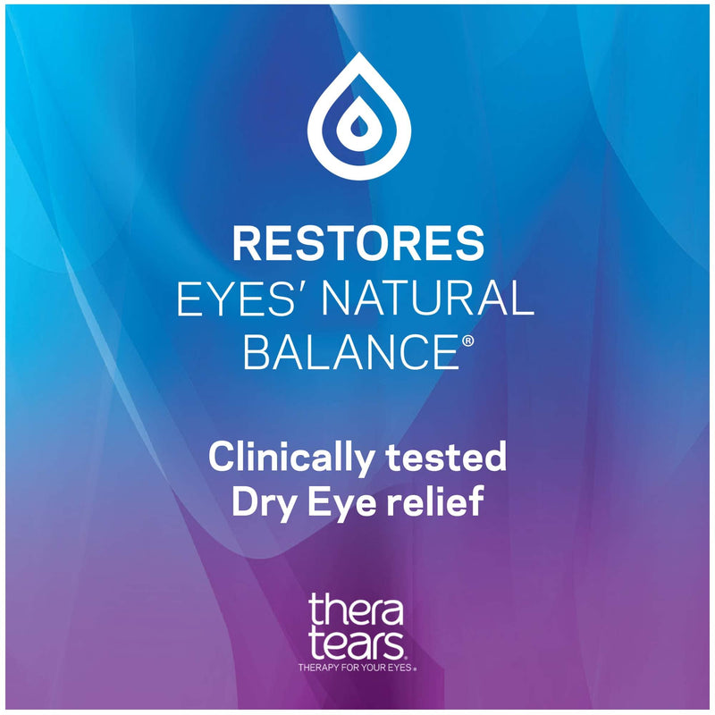 [Australia] - TheraTears Dry Eye Therapy Eye Drops for Dry Eyes, 0.5 Fl Oz 0.5 Fl Oz (Pack of 1) 