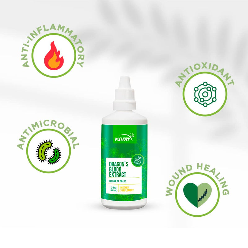 [Australia] - Dragon's Blood Extract Drops, Stomach Relief, and Digestive Supplement. These drops allow you to restore your intestinal flora and relieve abdominal pain. Sangre de dragon gotas 60ml. 
