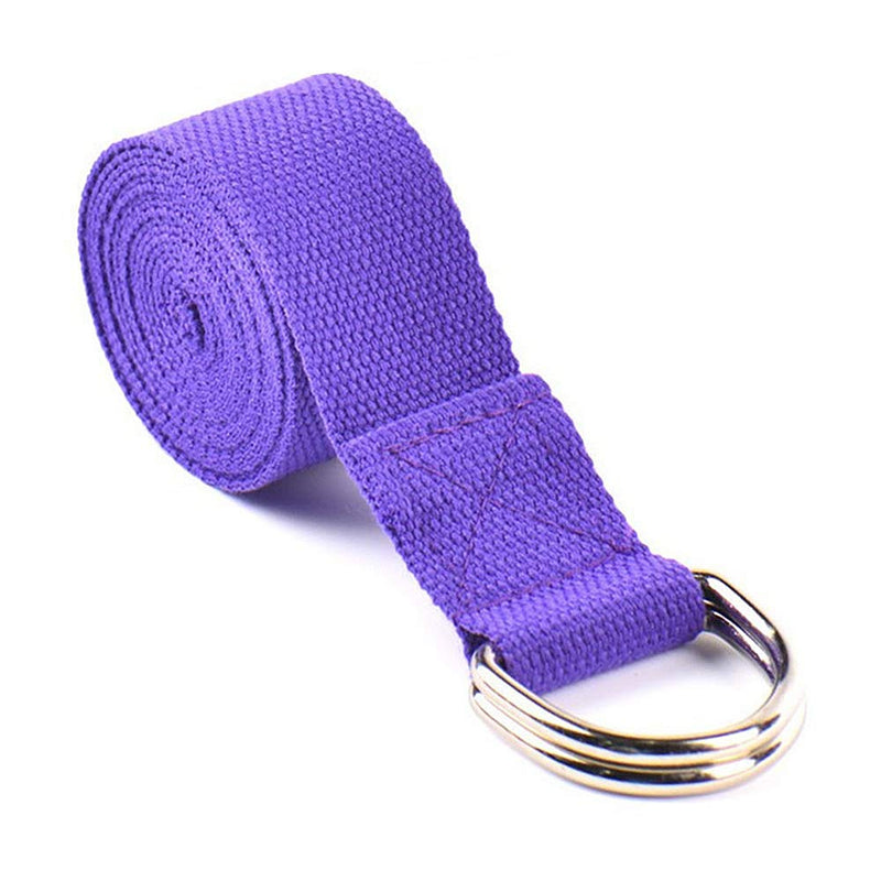 [Australia] - Lixada Yoga Starter Kit 5pcs Yoga Equipment Set with Yoga Blocks Yoga Ball Stretching Strap Resistance Loop Band Exercise Band Purple 