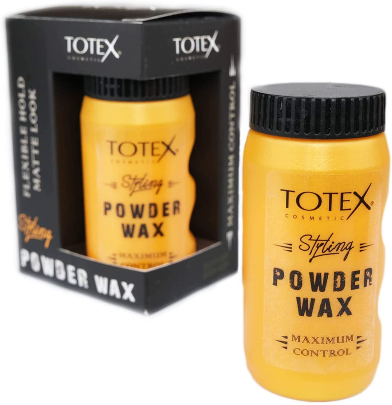 [Australia] - Totex Hair Styling Texturizing Powder Wax - Volumizing Thickening Dust Powder Flexible Hold Matte Look Maximum Control for Men & Woman 20 gr (Pack Of 1) 