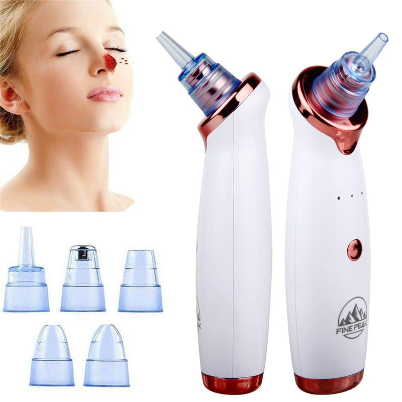 [Australia] - Fine Peak Blackhead Remover Vacuum Pore Cleanser with 5 Probes 