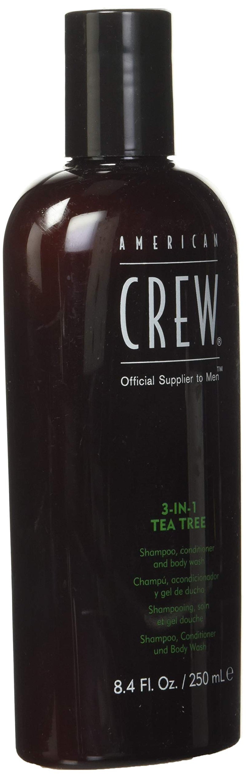 [Australia] - Haircare by American Crew Tea Tree 3 in 1 - Shampoo, Conditioner and Body Wash 250ml 