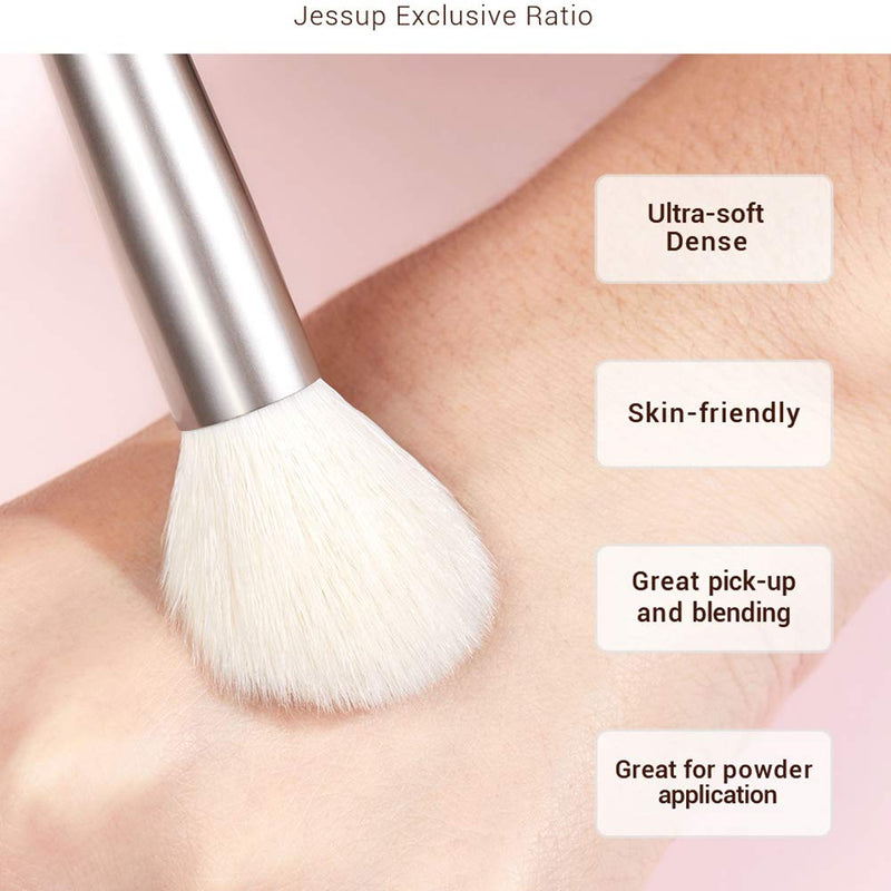 [Australia] - Jessup 15pcs Makeup Brushes Make up Tool Kit Beauty Professional Eyeshadow Power Lipstick Blending Cheeck Cosmetic Brushes Set Blushing Bride T293 