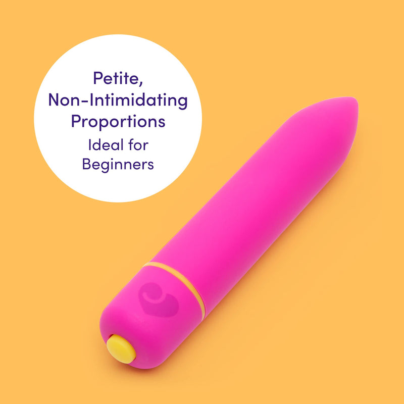 [Australia] - Lovehoney Excite Bullet Vibrator - 3.5 Inch Powerful Mini Vibrator - 10 Function Quiet Bullet Vibrator for Women - Waterproof - Pink 