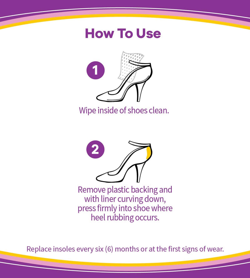 [Australia] - Dr. Scholl’s Stylish Step Gel Heel Liners, 1 Pair - One size fits all 