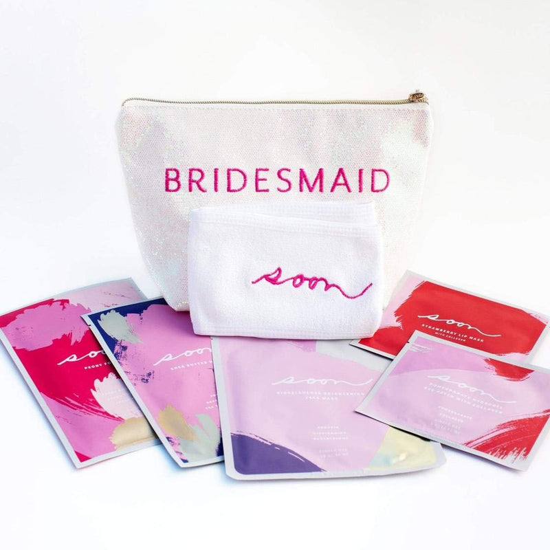 [Australia] - Bridesmaid Bag Gift Set Pink 