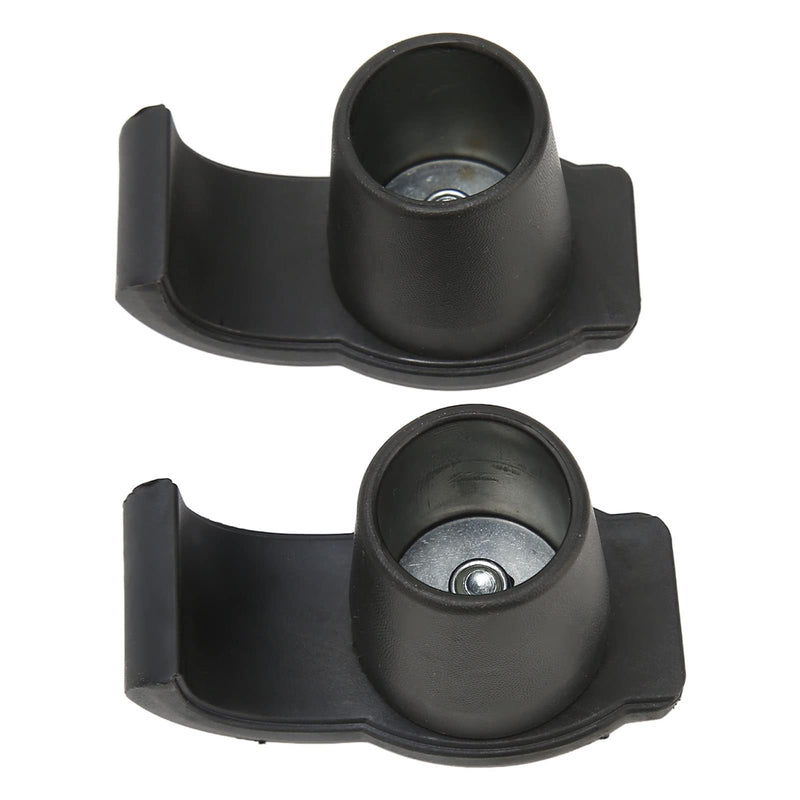 [Australia] - Socobeta 1 Pair Walker Ski Glides, Walking Frame Caddy Rubber Safety Moving Prevent Slip Coaster Skis, 33mm / 1.3inch Outer Diameter 