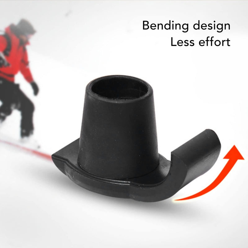 [Australia] - Socobeta 1 Pair Walker Ski Glides, Walking Frame Caddy Rubber Safety Moving Prevent Slip Coaster Skis, 33mm / 1.3inch Outer Diameter 