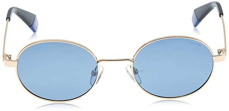 [Australia] - Polaroid Sunglasses 51 Multicolour (Gold Blue) 